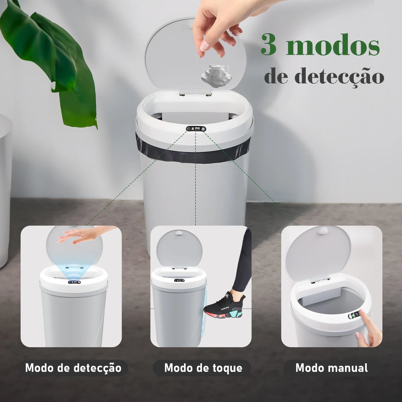 Lixeira Automática com Sensor Inteligente