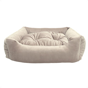 Cama Caminha Pet Suede Enchimento Siliconado