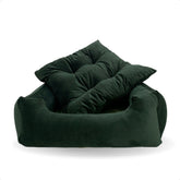 Cama Caminha Pet Suede Enchimento Siliconado